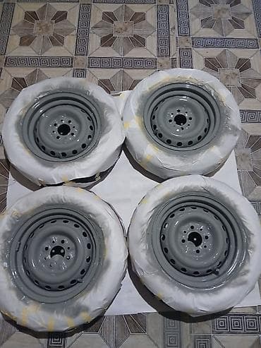Nəqliyyat: 4 ədəd polad disk və şin komplekti - Disk tipi: polad, çoxlu — 1