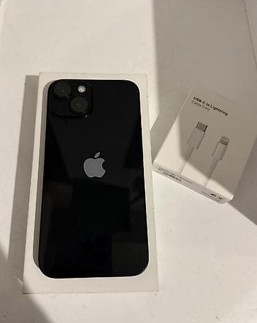 ucuz iphone 13 pro max: IPhone 14, 128 GB, Qara, Face ID — 2