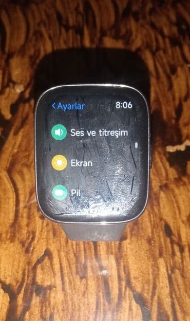 addım olcən saat: İşlənmiş, Smart saat, Xiaomi, Аnti-lost, rəng - Qara — 4