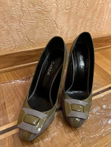 bot ayaqqabi: Tuflilər, Ölçü: 37, rəng - Boz, İşlənmiş — 4