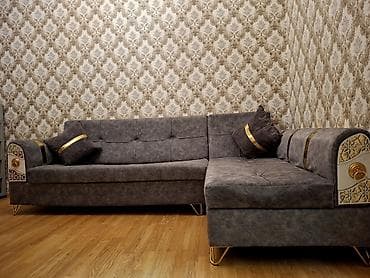 Divan və kreslo dəstləri: İşlənmiş, Künc divan, Divan, Bazalı, Açılan — 2
