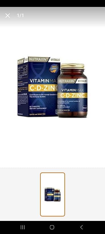 e vitamini qiymeti: D 3 vitamin kompleksi1️⃣5️⃣azn. selenium2️⃣5️⃣azn. vitamin C D zinc — 2