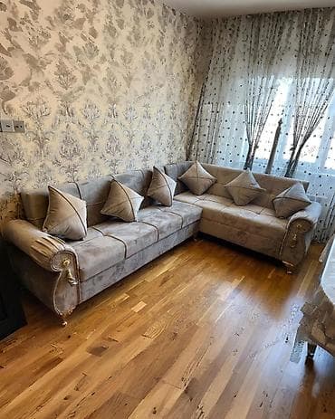 Künc Divan Eviniz üçün geniş mebel seçimi: divanlar, dolablar
