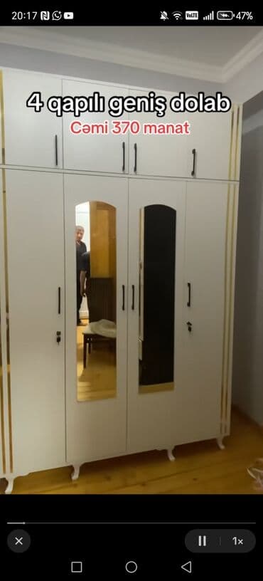 vesilkalar: Açılan, Düz dolab, Qarderob, paltar dolabı — 10