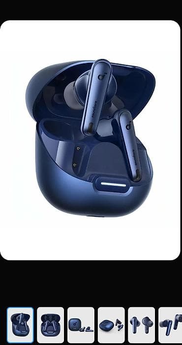 mp 3 player: Yeni Simsiz (Bluetooth) Qulaqcıqlar, Anker, rəng - Mavi — 1