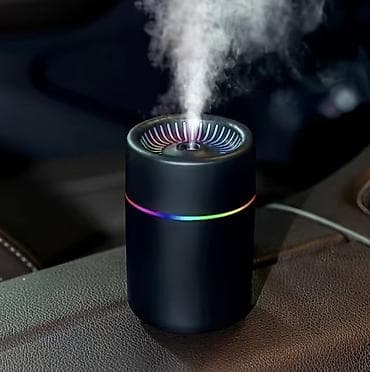 ev soyuducusu: USB mini hava nəmləndirici və aroma difuzoru - Kompakt silindrik — 1