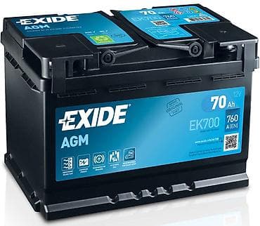 Аксессуары и тюнинг: Exide, 70 мАч, Оригинал, Франция, Новый — 1