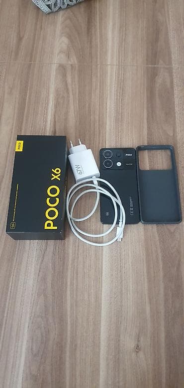 Poco X6, 256 GB, rəng - Qara, Barmaq izi — 2