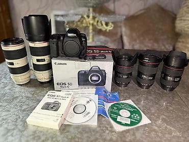 canon 24 70: Canon foto avadanlıqları dəsti Selam. Satiliyor. Toplu alinirsa — 5