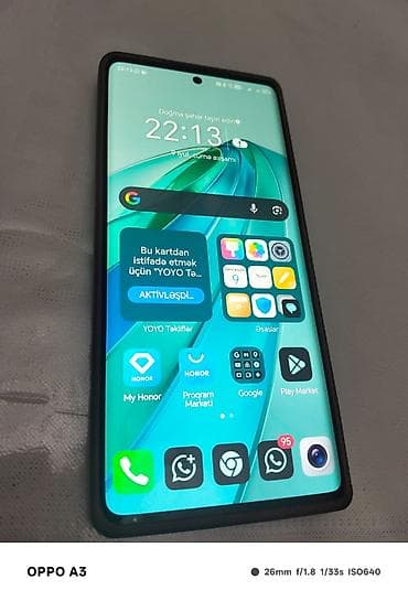 redmi mi note 3: Honor X9a, rəng - Yaşıl, İki sim kartlı — 1