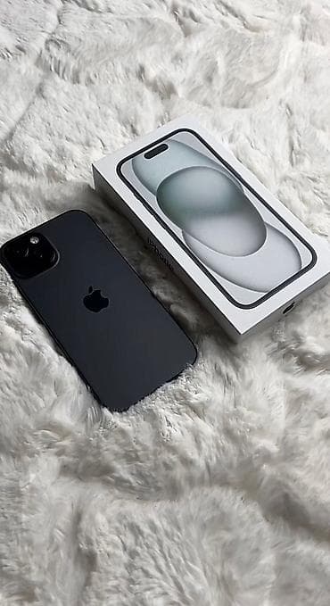 IPhone 15, 128 GB, Qara, Face ID
