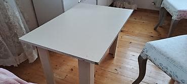 Jurnal masası, İşlənmiş, Açılmayan, Laminat, Kvadrat masa