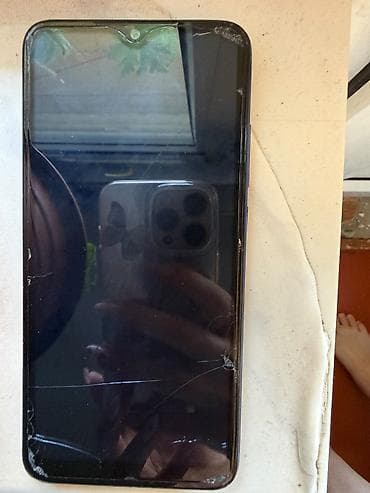 Техника и электроника: Redmi 7A, 32 ГБ, цвет - Синий, Отпечаток пальца — 6