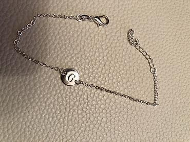 Другое: G hərfli zərif gümüş 925 - Ölçü: tənzimlənən uzatma zənciri sayəsində — 2