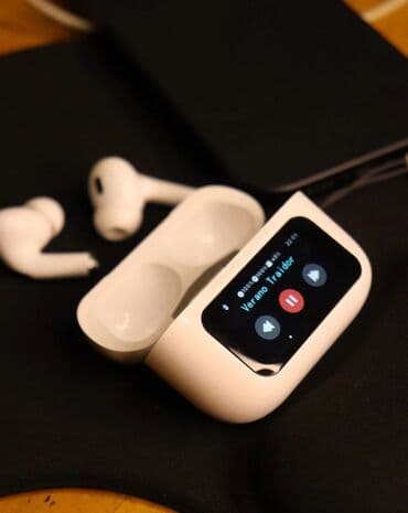 AirPods Pro smart ekrnalı ⭐ Əsas Xüsusiyyətlər: ✅ LED Smart Ekran