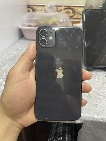 apple imac: IPhone 11, 64 GB, Qara, Face ID — 4