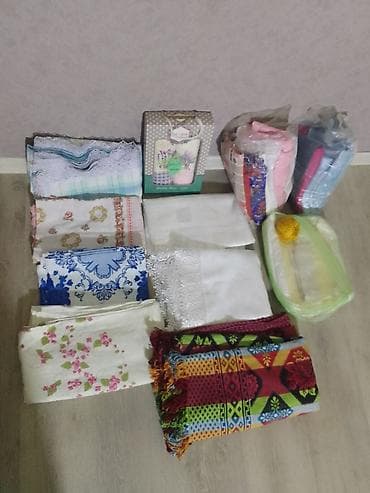 Mətbəx/ev tekstili və parçalar dəsti 050 670 15 12 WhatsApp və zəng