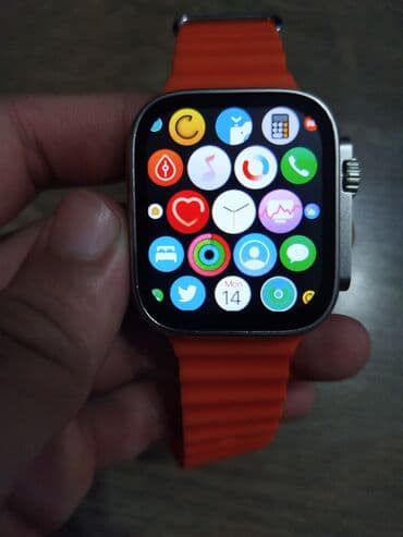 super zeng: İşlənmiş, Smart saat, Smart, Sensor ekran, rəng - Boz — 1