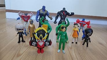 marvel figur: Hərəkətli qollar və ayaqlar (bir çox fiqurda) Uşaqların sərgüzəşt — 2