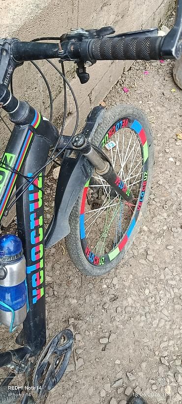islenmis velosiped: Velocruz dağ velosipedi - Çərçivə: polad/alüminium tipli, qara — 3