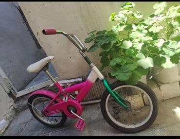 velosiped uşaq üçün: İşlənmiş İki təkərli Uşaq velosipedi Desna, 16" — 2