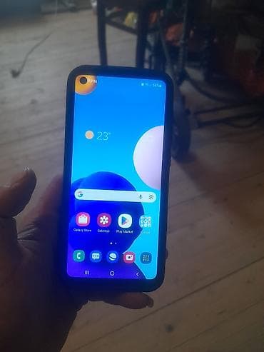 z fold 3: Samsung Galaxy A21S, 64 GB, rəng - Qara, İki sim kartlı — 1