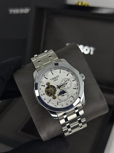 kişi aksesuar: Qol saatı, Tissot, rəng - Gümüşü — 3