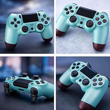 ps4 pes19: Kateqoriya: Joysticklər Məhsul: PS4 Pult – Ocean Blue Wireless — 1