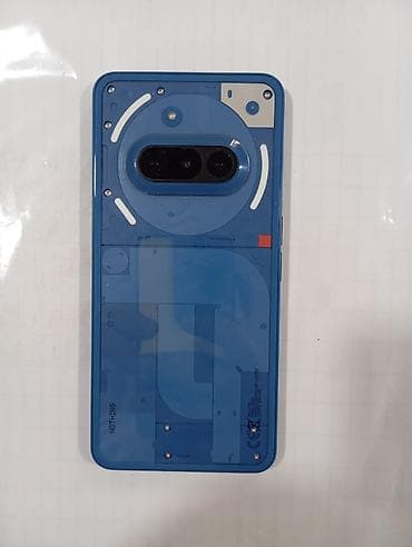 telefon tank 2: Nothing Phone (2a) – Mavi rəng - 6.7" AMOLED displey, nazik — 4