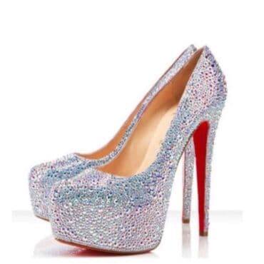 qadın loferlər: Tuflilər, Ölçü: 36, rəng - Ağ, Yeni — 1