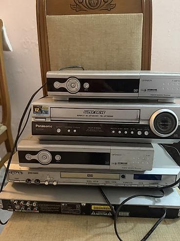 dvd disk: Məişət elektronikası paketi – peyk qəbulediciləri, VHS videomaqnitofon — 1