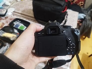 6d mark 2: Canon EOS 750D fotoaparat dəsti Komplekt: - Canon EOS korpusu (strap — 8