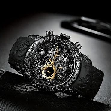 smart saat ucuz: Kişi qol saatları kolleksiyası 1) Poedagar analog saat - Rəng: qara - — 2