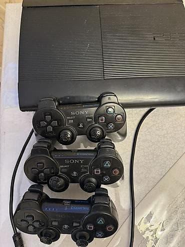 Sony PlayStation 3 (Super Slim) oyun konsolu dəsti Komplekt: - PS3