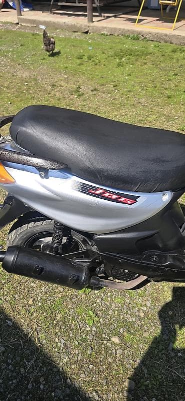 seat ibiza 2012 motor: Skuter – JOG - Rəng: gümüşü/qara - Kuzovda “JOG” loqolu yan panellər — 2