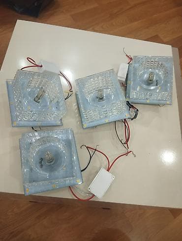 Led spot işıqlar satılır, işlənmişdir, 4 ədəddir. Çox yaxşı işıq verir — 7