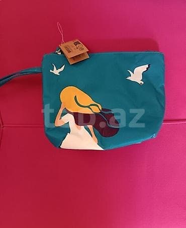 coast: Rəngarəng kosmetik/aksesuar çantası - Material: suya davamlı parça — 1