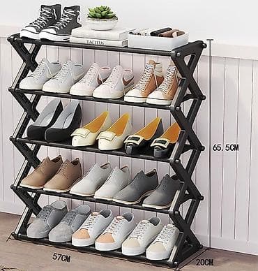 5 mərtəbə ayaqqabı polkası
57cm×20cm×65.5cm

Qiymət : 25 manat