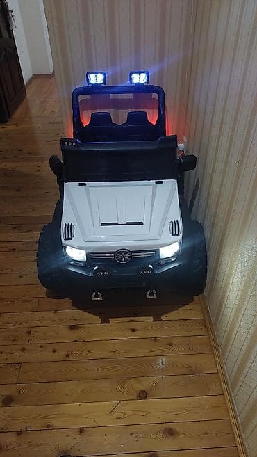 usag maneji: Uşaq üçün elektrikli off-road tipli minik maşını - Korpus: ağ-qara — 2