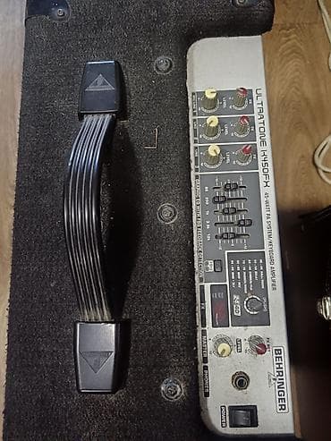 elektron gitara per page 40: Behringer Ultratone K450FX – 45W PA/klaviatura gücləndiricisi - Güc — 2