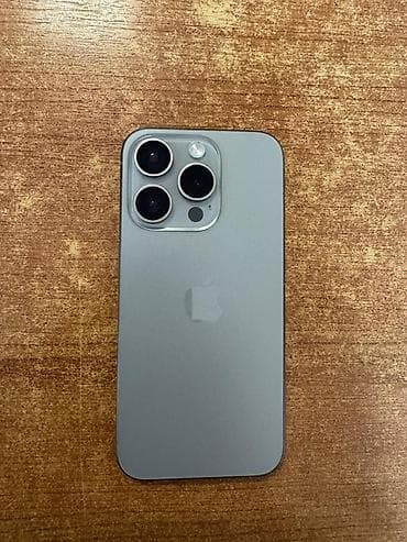 IPhone 15 Pro, 256 GB, Gümüşü, Face ID