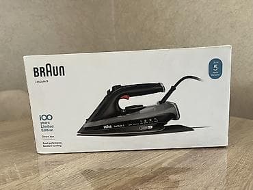 Braun TexStyle 5 buxarlı ütü – 100 Years Limited Edition