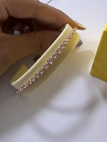 Bilərzik, Swarovski, Çəhrayı qızıl — 2