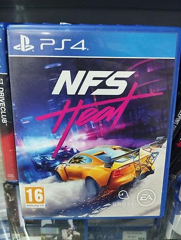 sony 4: PS4 oyunu: Need for Speed Heat - Janr: Yarış, açıq dünya - Platforma — 1