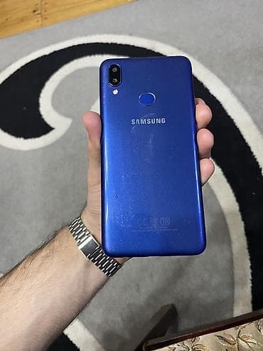 Samsung Galaxy A10s, 32 GB, rəng - Mavi, Barmaq izi