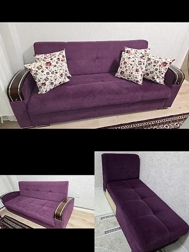 Ra.Könül 74. Künc divan açılır baza var, qol hissəsi çıxıb künc divan