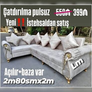 ehmedlide kiraye evler 200 azn: Künc divan, Yeni, Açılan — 2
