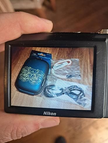 işlenmiş kameralar: Fotoaparat Nikon Coolpix S2800 20 meqapiksel CCD matrisası, 5 qat — 7