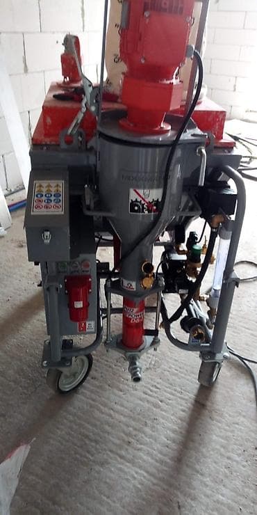 Inzibati heyət: Гипсовая штукатурка машина станция, делаем высокое качество под — 8