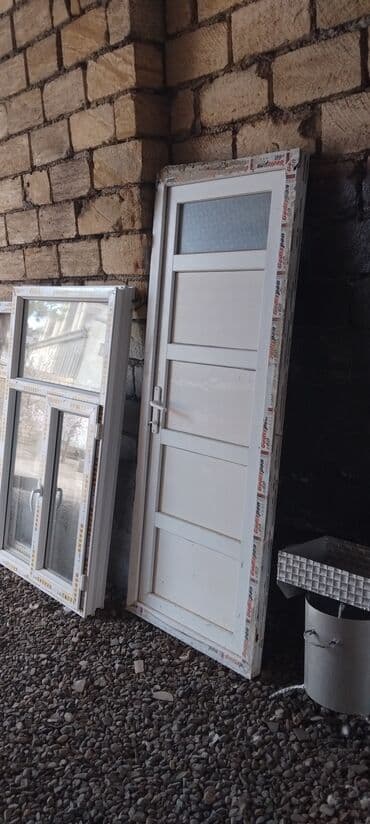 uşaq cantalari: Plastik qapi pencereler. elde hazirlari var,sifariṣde qebul — 1